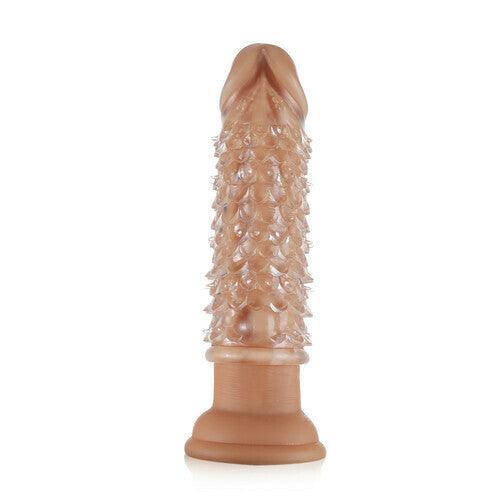 Dragon's Scales Clear Penis Sleeve - propinkup