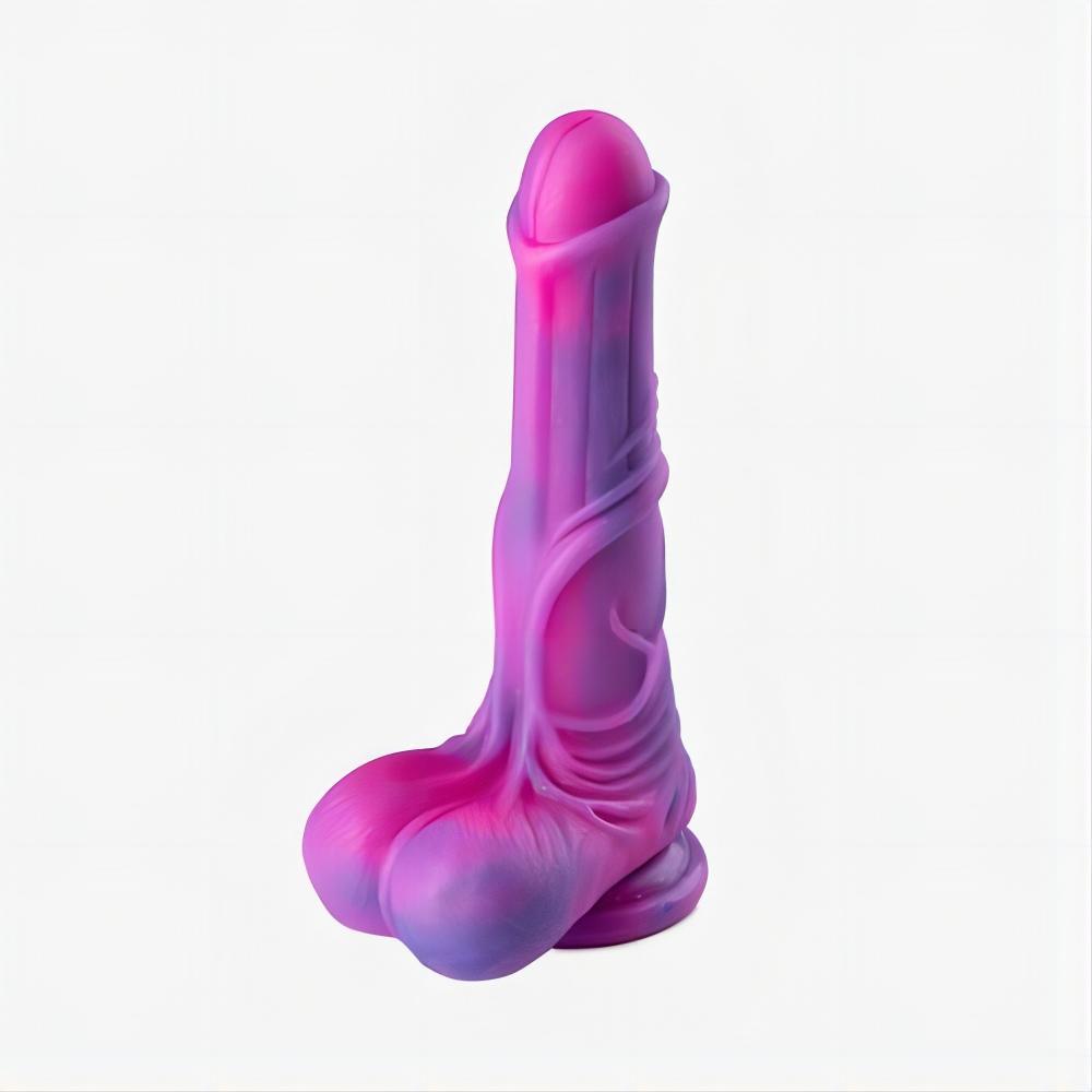 Propinkup Super Filling Plus Size Flashy Monster Dildo 10.6 Inch - propinkup