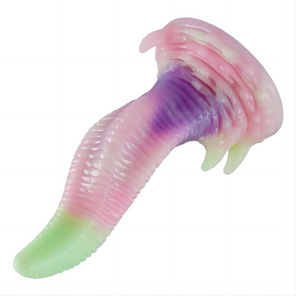 Monster Tentacle Silicone Rainbow Dildo with Suction Cup - propinkup