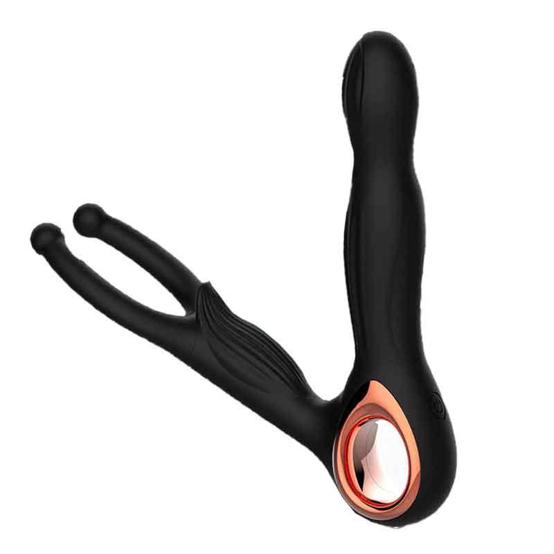 3IN1 Male Prostate Massager Anal Vibrator Butt plug - propinkup