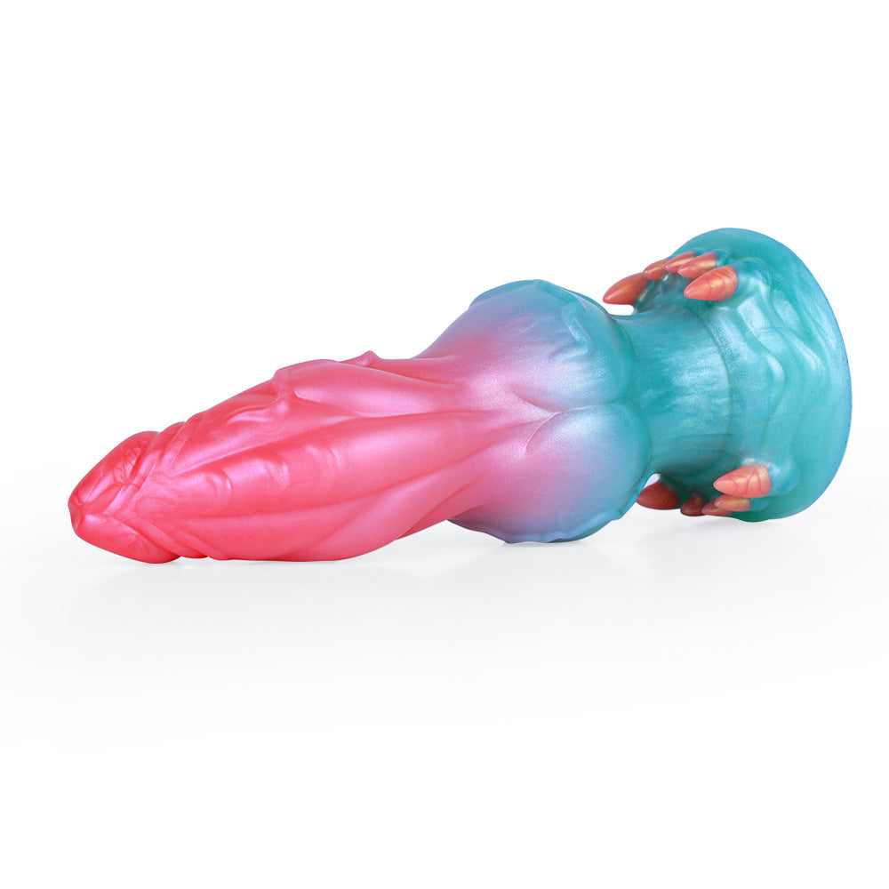 7.3in Realistic Monster Dog Dildos with Knot Fantasy Dildo with Suction Cup Silicone Animal Penis Adult Sex Toy