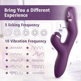 Female Vibrator G-spot Stimulating Clit Sucking Rabbit Vibrators Sex Toy for Woman - propinkup