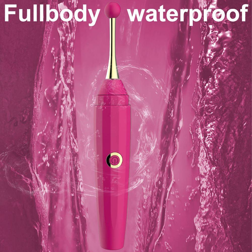 Secret Pen Vibrator Nipple Clitoral Vibrators with 10 Powerful Vibrations Adult Sex Toys - propinkup