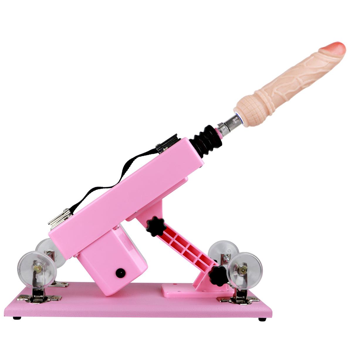 Adjustable Sex Machine - Love Machine Male & Female Insert Machine Pump Gun, Sex Automatic Machine Gun Adult Device With Realistic Dildo - propinkup