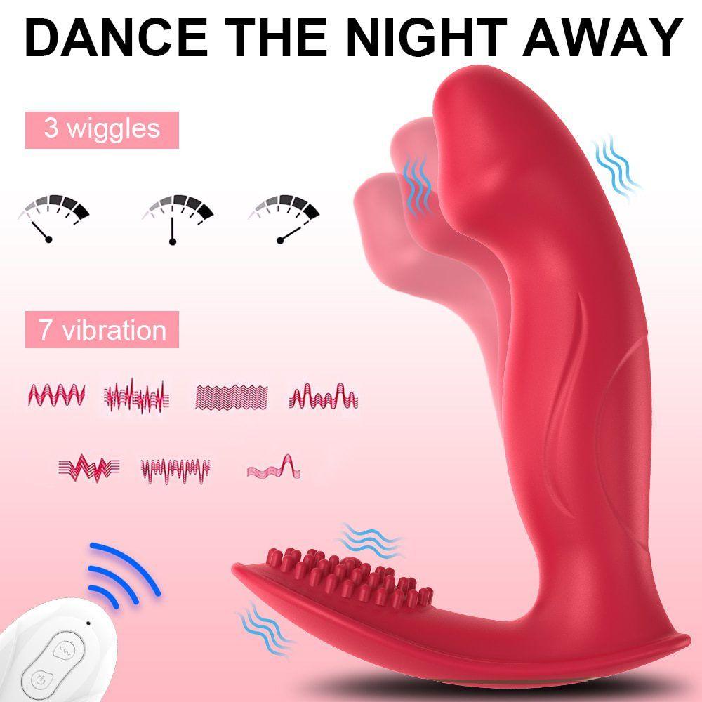 App & Remote Control Women Panty Vibrator Wearable Anal G-Spot Vibrators Sex Toys - propinkup