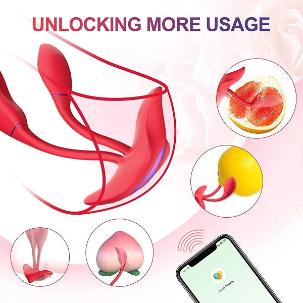 Fire Phoenix Panty Vibrator APP Control G-Spot Wearable Vibrating Panties Bullet Vibrators