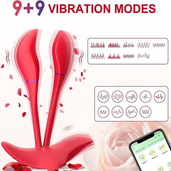 Fire Phoenix Panty Vibrator APP Control G-Spot Wearable Vibrating Panties Bullet Vibrators