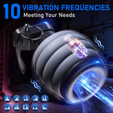 Male Masturbator Male Sex Toys With 10 Vibrating Modes For Glans Training - propinkup