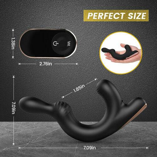 S-HANDE Dual Motor Strong Vibration Prostate Testicle Massager - propinkup