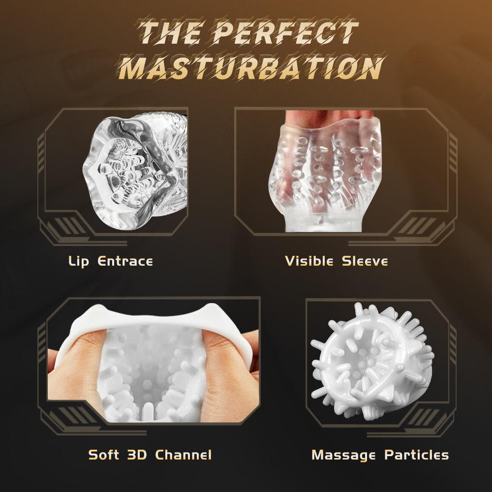 TORNADO 10 Vibration 5 Rotation Better Wrapping Male Masturbation - propinkup