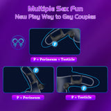 Snail Vibrating Cock Ring with Clitoral Stimulator Couple Sex Toy - propinkup