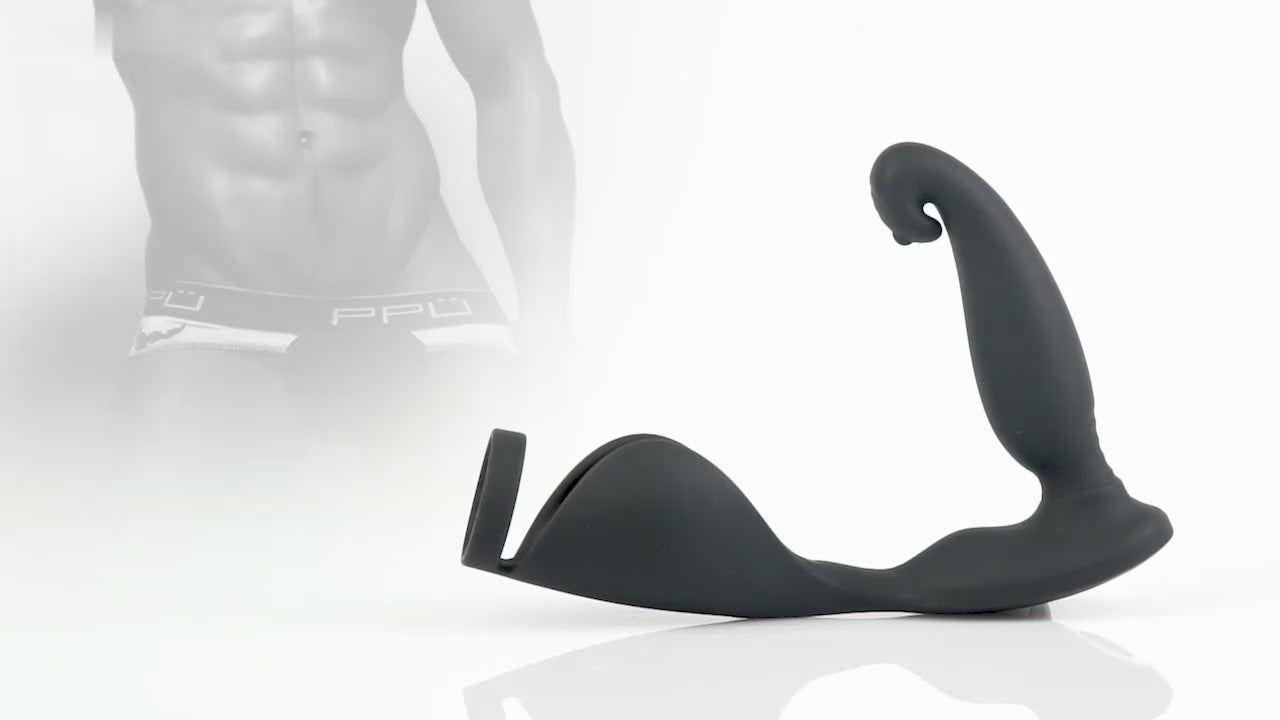 Versatile Vibrating Remote Control Cock Ring Butt Plug Prostate Massager