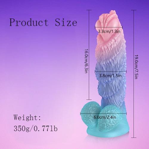 7.5in Silicone Monster Dildo Fantasy Dragon Dildos Anal Plug Adult Sex Toys