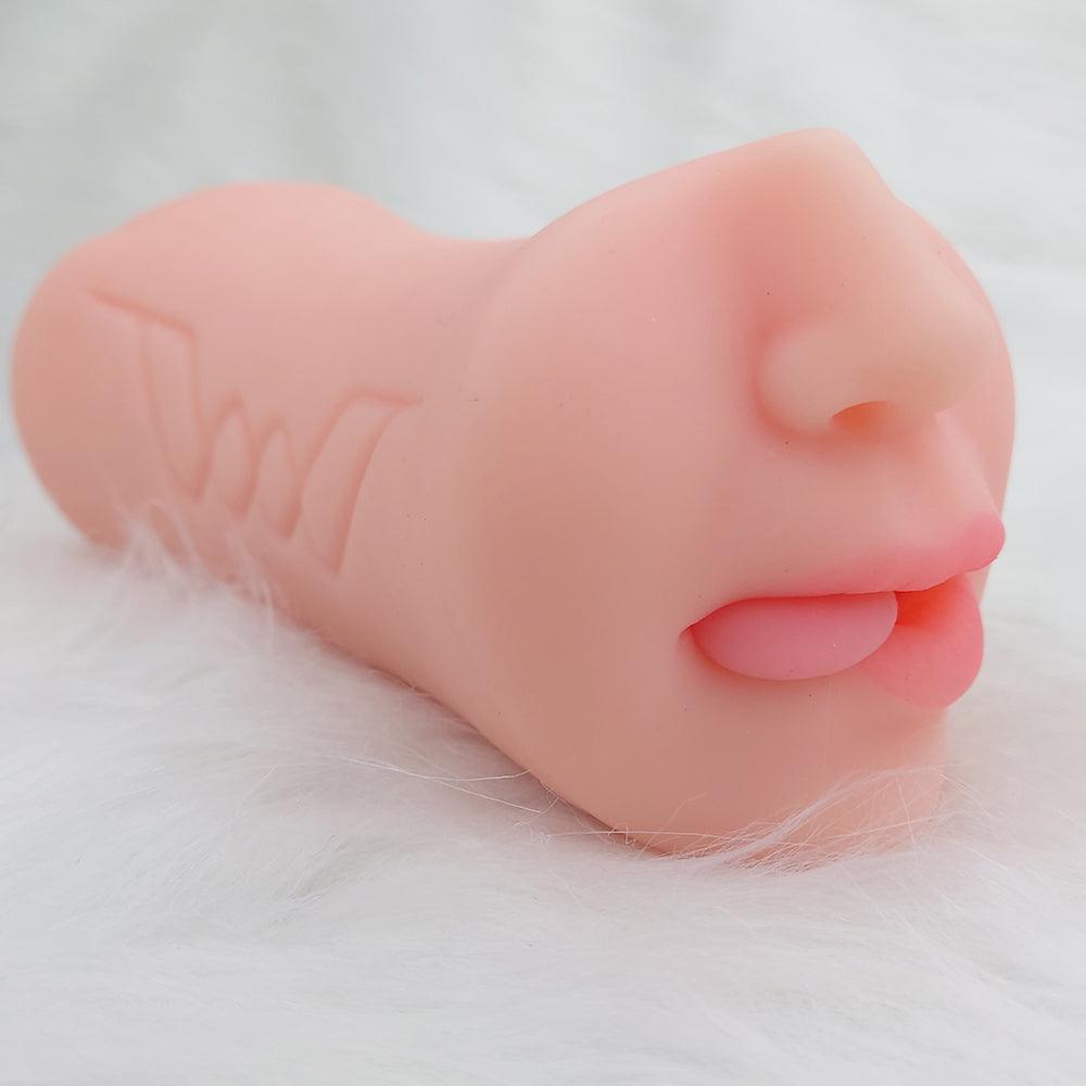 Propinkup Fiona 3IN1 Lifelike Pocket Pussy Realistic Anal Oral Vaginal Sex Toy Male Masturbator - propinkup