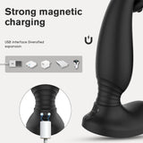 Versatile Vibrating Remote Control Cock Ring Butt Plug Prostate Massager - propinkup