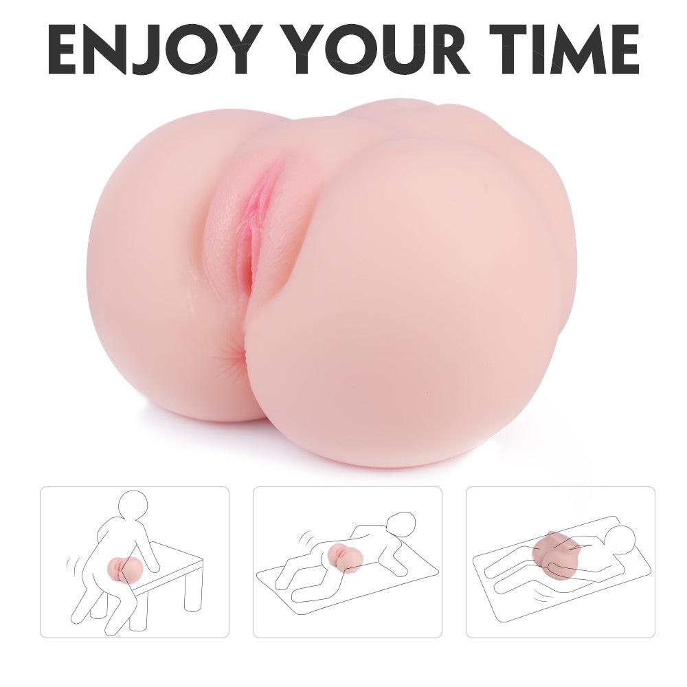 Propinkup Pink Pussy Eli Realistic Pocket Toys 5lb Lifelike Male Masturbator - propinkup